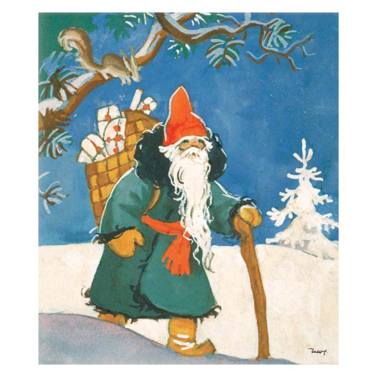 Joulukalenteri Wendelin joulupukki