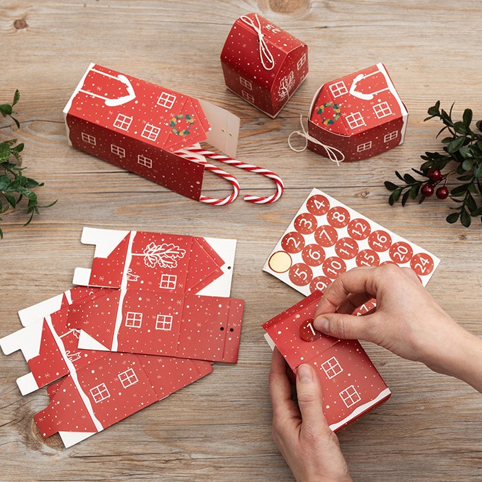 Joulukalenteri Kylä, tee-se-itse