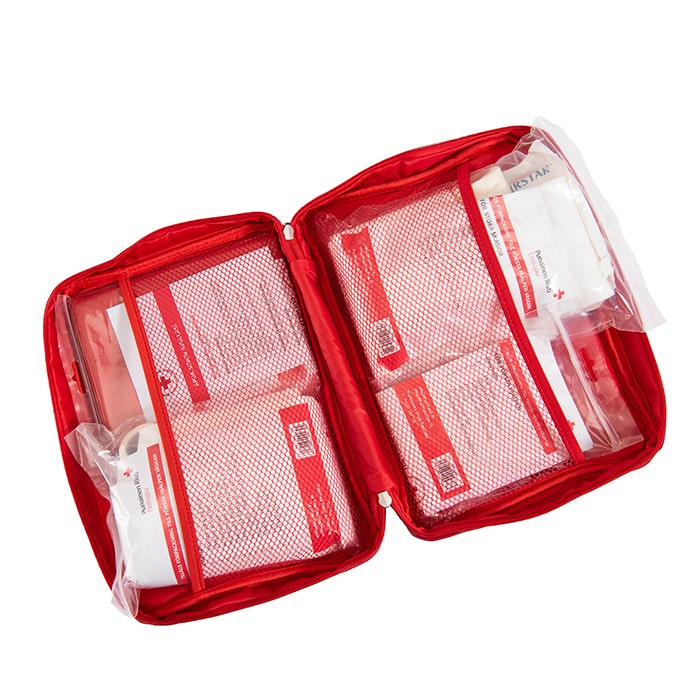 Ensiapulaukun sisältö