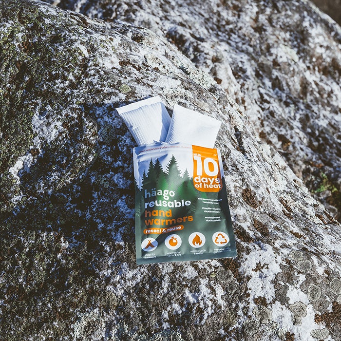 Kädenlämmittimet Häago, uudelleenkäytettävät