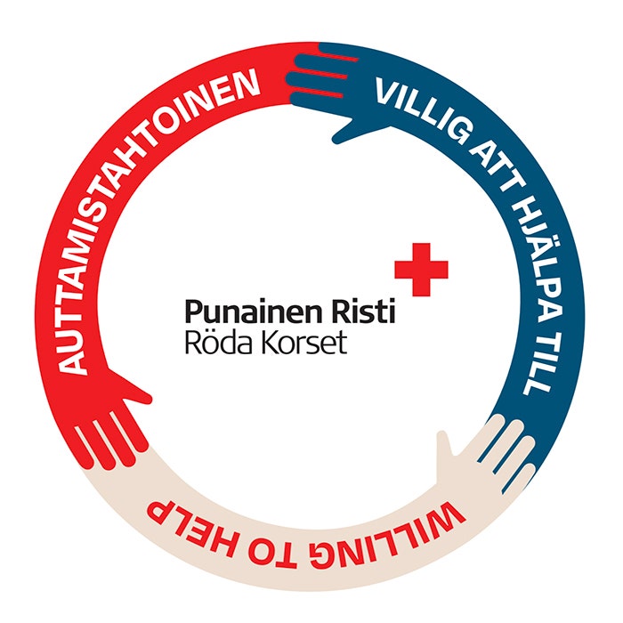 Haalarimerkki Auttamistahtoinen