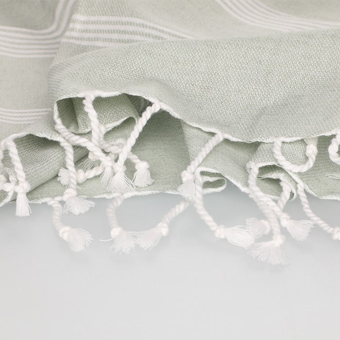 Hamam-pyyhe 80 x 150 cm, vaaleanvihreä