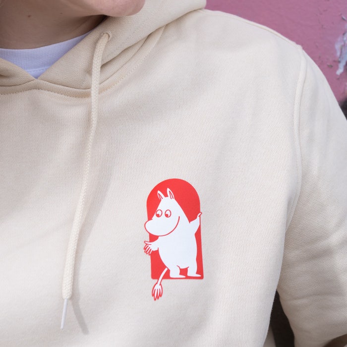 Muumi huppari Moomin 80 vaalea