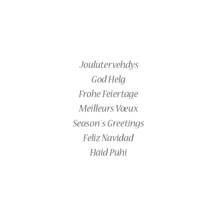 Joulutaitekortti D - Joulukylä