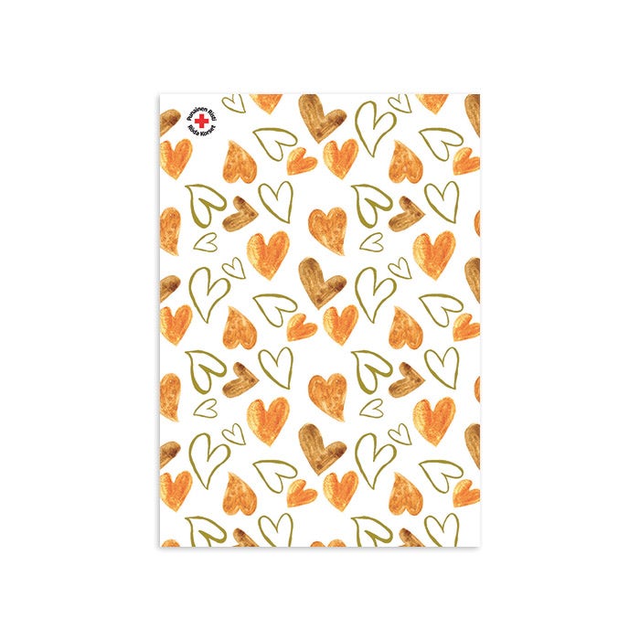 Sydän aiheinen kortti