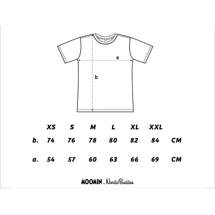 Muumi-paita Nuuskamuikkunen, Moomin by Nordic Buddies