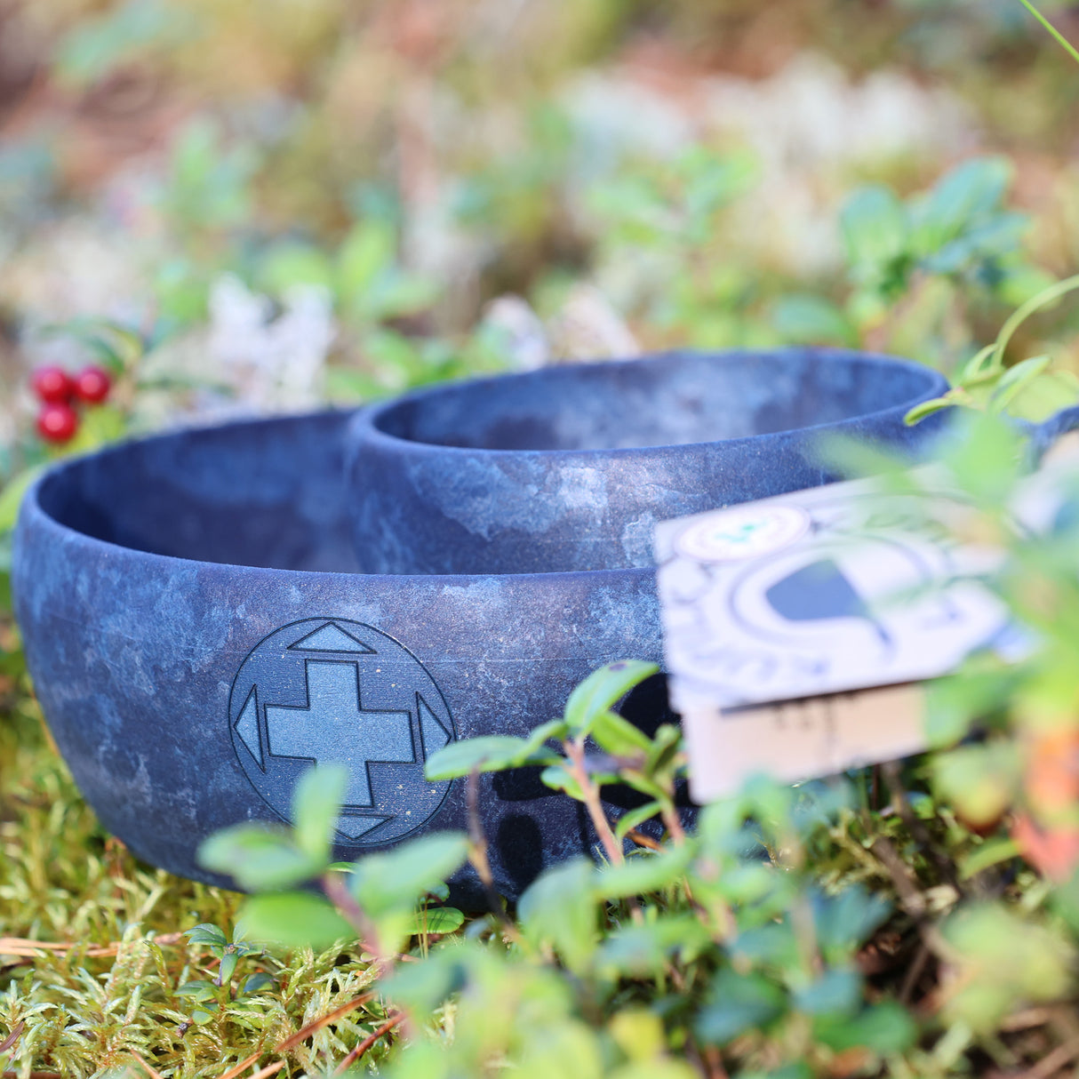 Astiasetti Kupilka Vapepa-logolla, sininen