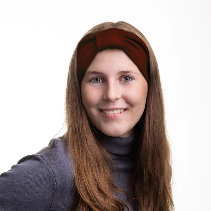 Merinovillapanta viinipunainen