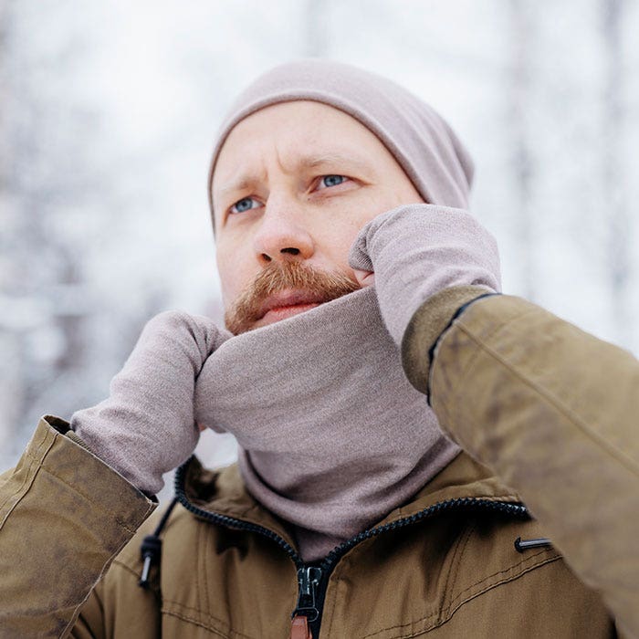 Merinotuubihuivi Lämpö