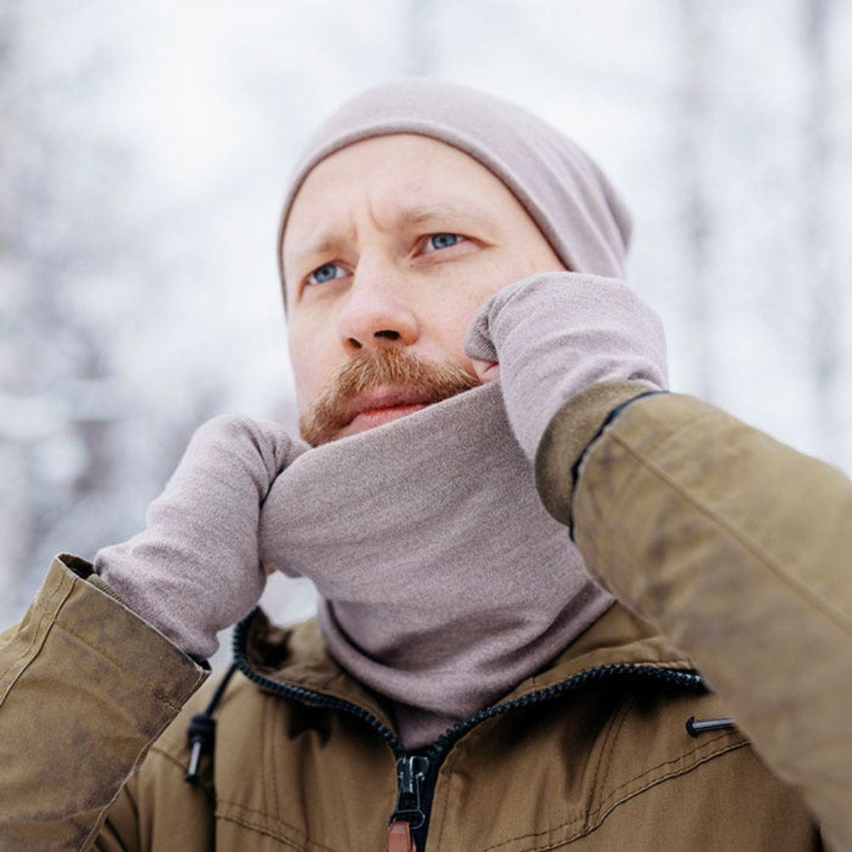 Merinotuubihuivi Lämpö