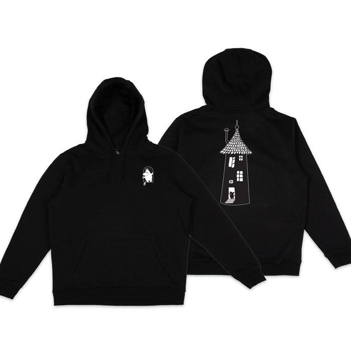 Muumi huppari Moomin 80 musta