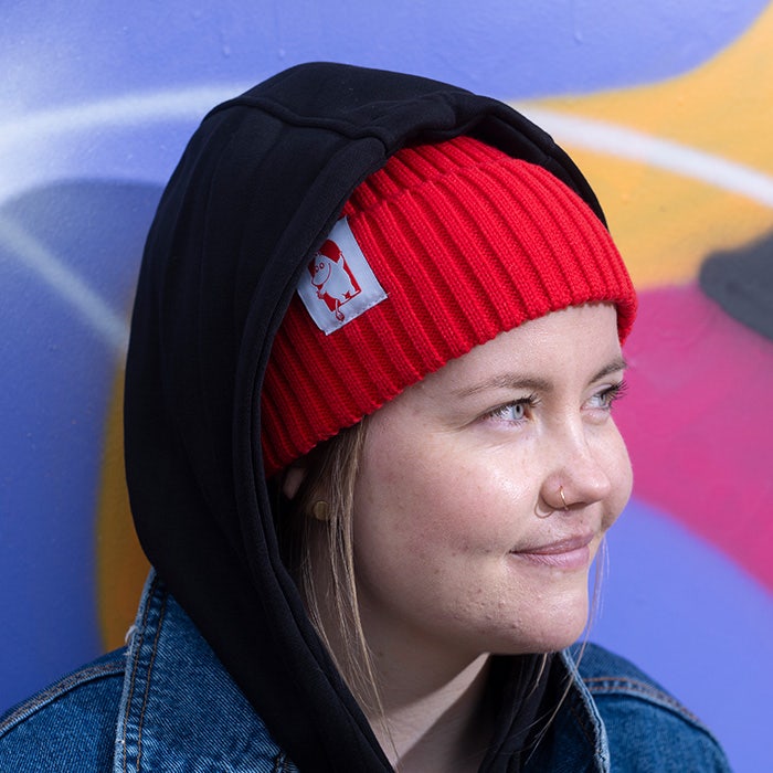 Pipo Moomin 80 punainen