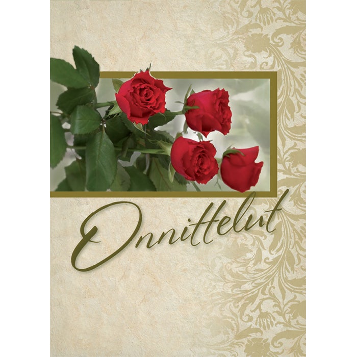 Onnitteluadressi Ruusukimppu