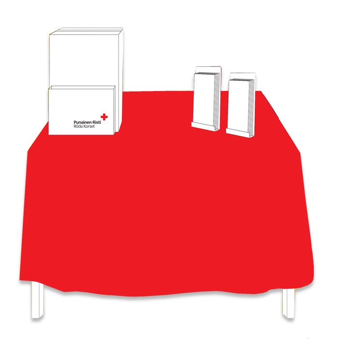 Pöytäliina osastoille