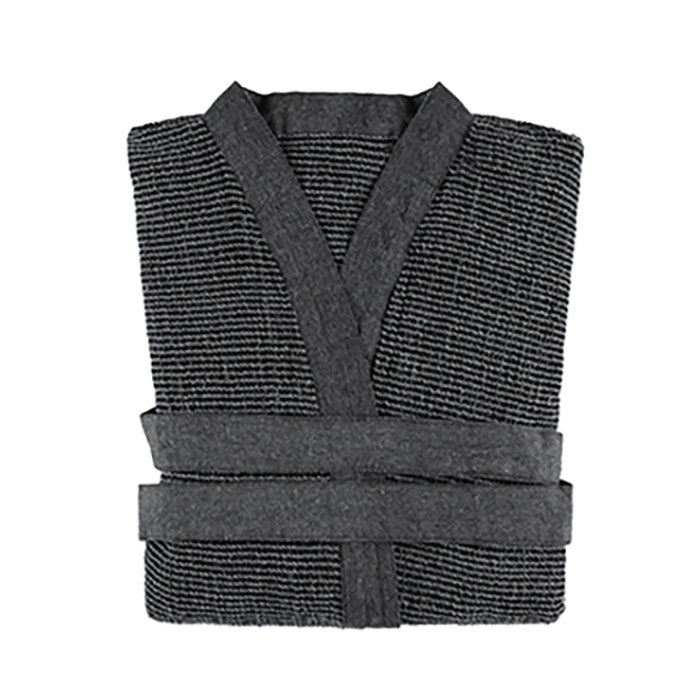 Kylpytakki Rento, tummanharmaa