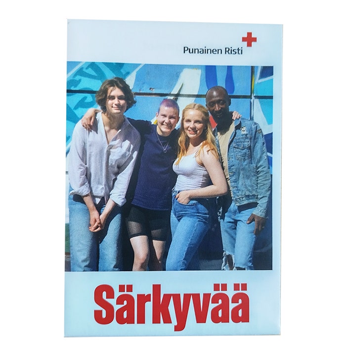 Päihdetyön esite Särkyvää