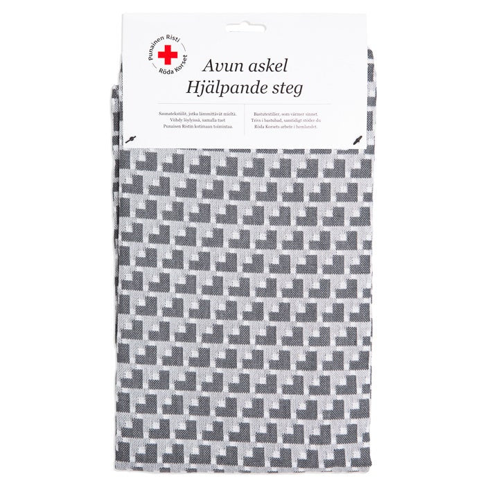 pefletit, saunatekstiilit, avun askel