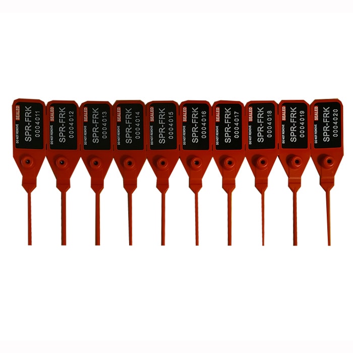 Sinetit muovilippaisiin, muovi 5 kpl