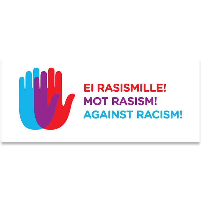 Tarra-arkki Ei rasismille! Mot rasism!