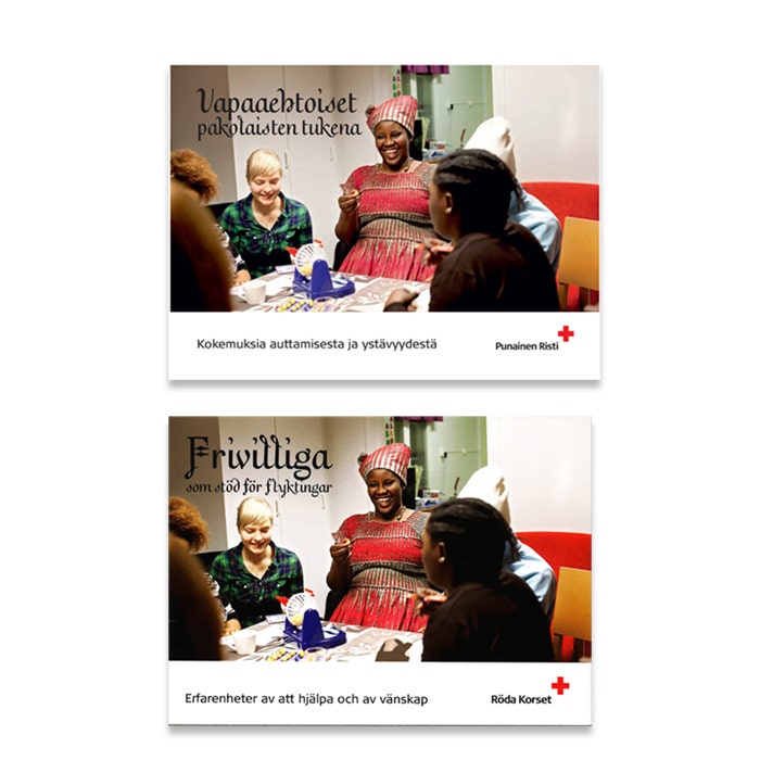 Vapaaehtoiset pakolaisten tukena -opas