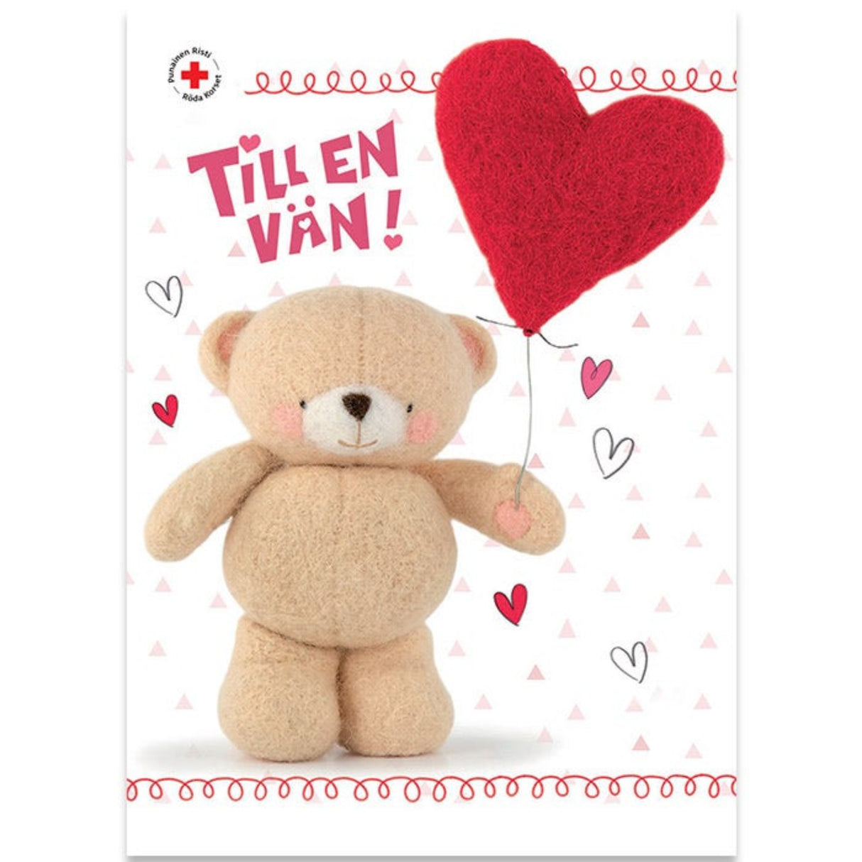 Ystävänpäiväkortti PMM, Nalle RUOTSI