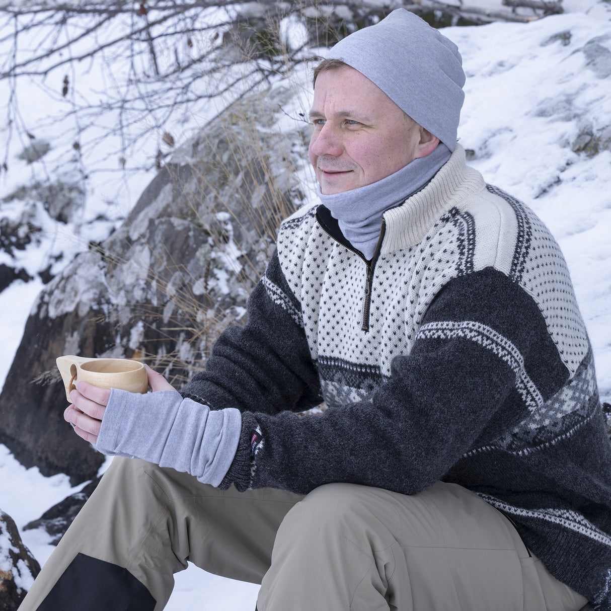 Merinovillapipo Lämpö, useita värejä
