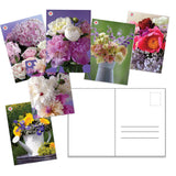 Kortförpackning Blommor, 6 kort