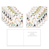 Julkort Guldgranar 10 st med affärstext på finska