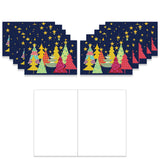 Joulukortti Kuosikuuset, 10 kpl blanco