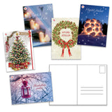 Julpostkortförpackning utan porto, finska