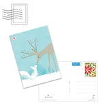 Joulukortti Eläinystävät