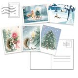 Julpostkortförpackning  En julsaga