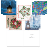 Joulukorttilajitelma 1, 10 kpl God Jul och Gott Nytt År