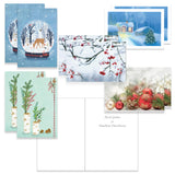 Joulukorttilajitelma 2, 10 kpl Hyvää joulua