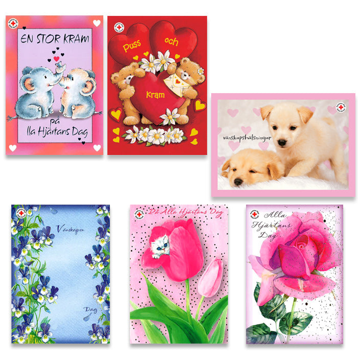 Postikorttilajitelma, ruotsinkielinen