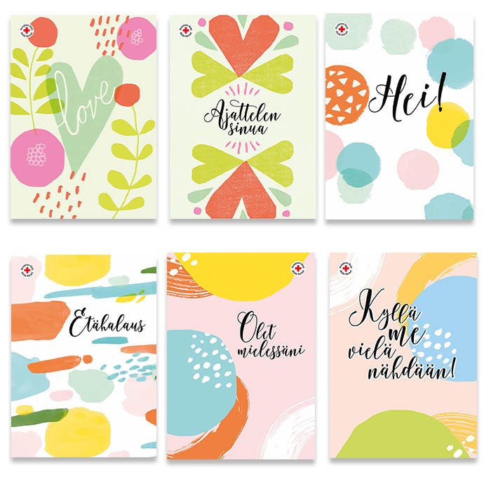 Ajattelen sinua - korttipakkaus 5, PMM