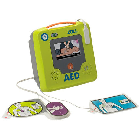 Defibrillaattori Zoll AED3 kantolaukulla