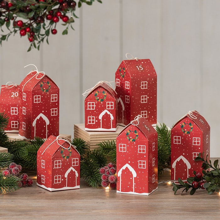 Joulukalenteri Kylä, tee-se-itse