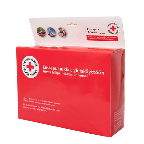 Ensiapulaukun myymäläpakkaus