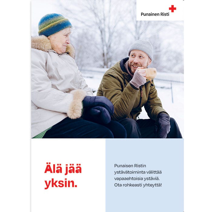 Etsivän työn kortti talvikuvalla