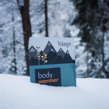 Kehonlämmitin Häago, biohajoava