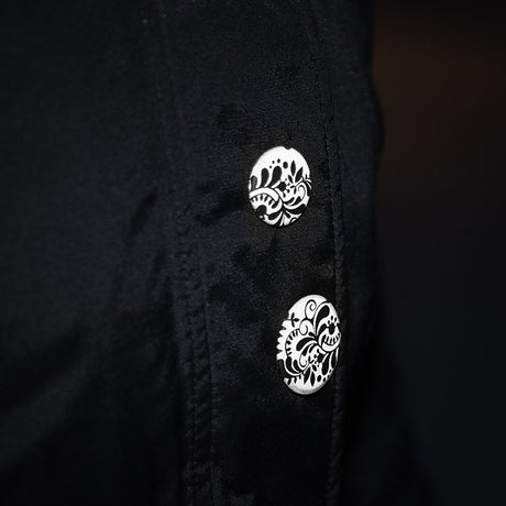 Heijastava nappipinssi kuviollinen, 4 kpl