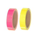 Heijastava teippi 10 m x 2,5 cm värilajitelma