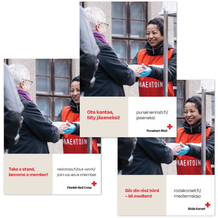 Jäsenflyer Punainen Risti