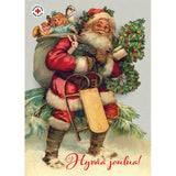 Joulukortti Joulupukki