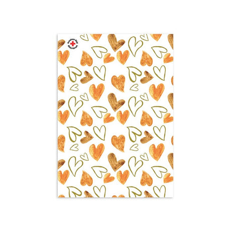 Sydän aiheinen kortti