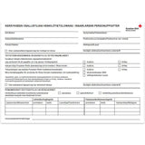 Kerääjän henkilötietolomake