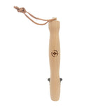 puinen makkaratikku teleskooppivarrella 