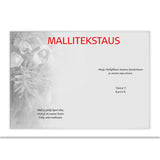 Tekstattu osanottoadressi Kellokukat