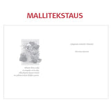 Tekstattu onnitteluadressi Orvokit